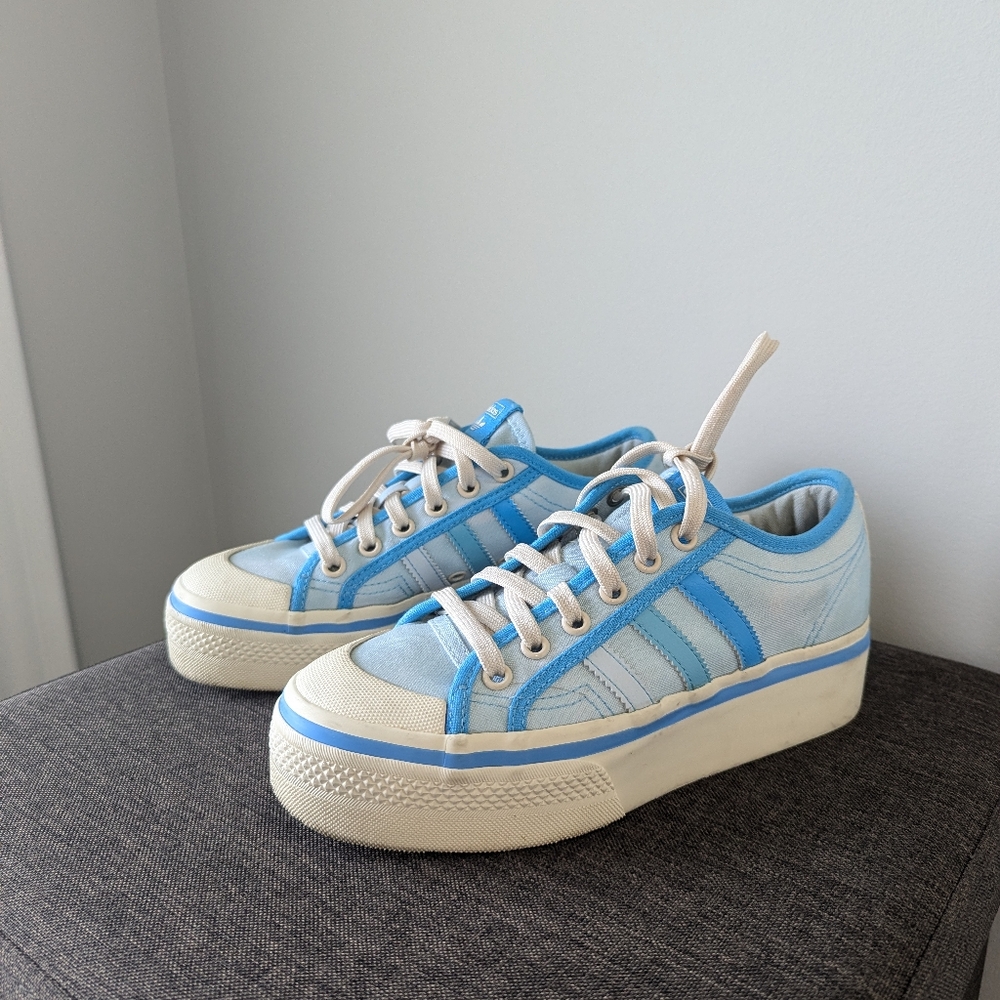 Adidas Nizza Platform Shoes